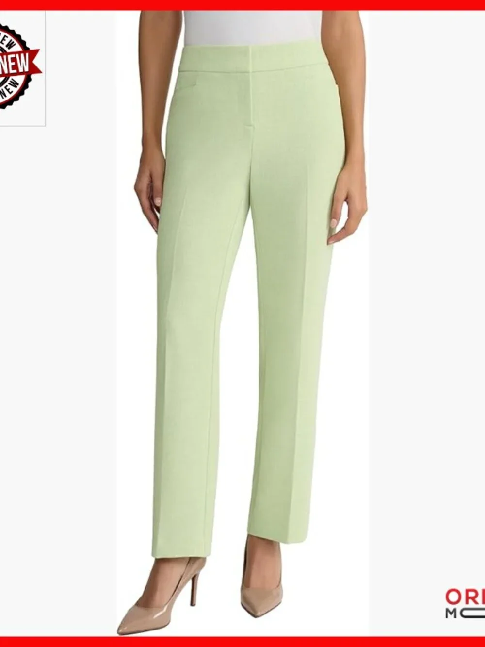 Stretch Crepe Work Pants, Wrinkle-Resistant, Professional Fit
